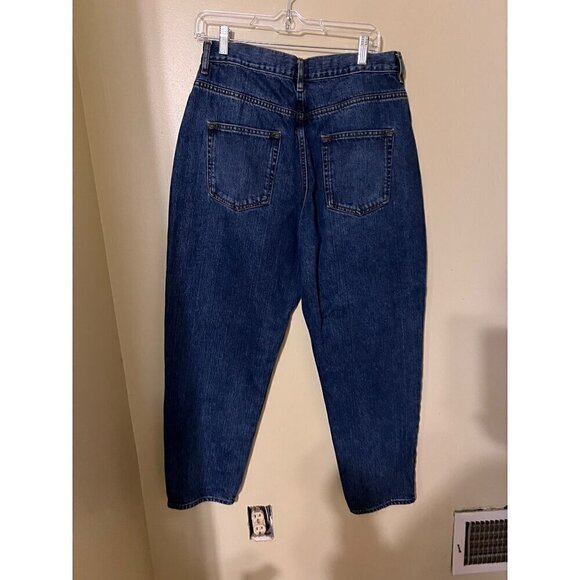 Asos Design High-Waisted Relaxed Fit Denin jeans 32/28 Petite - Picture 2 of 9